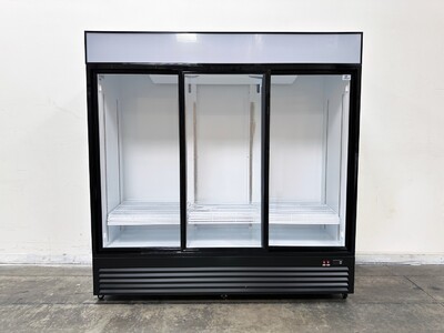 NSF 78 ins Three Sliding Door Upright Cooler GSC-72