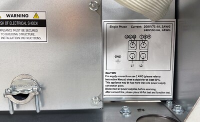 NSF 50LBS Electric Deep Fryer Three Phases  208V TC-EF50