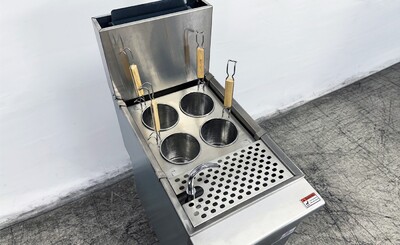 NSF 4 Holes Commercial Pasta Noodle Cooker Range TC-PC10 NG