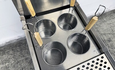 NSF 4 Holes Commercial Pasta Noodle Cooker Range TC-PC10 NG