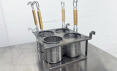 NSF 4 Holes Commercial Pasta Noodle Cooker Range TC-PC10 NG