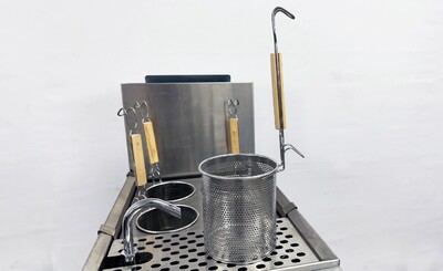 NSF 4 Holes Commercial Pasta Noodle Cooker Range TC-PC10 LP
