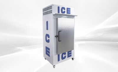 NSF Ice Merchandiser One Door Ice Storage  100 bags HR-CB30F