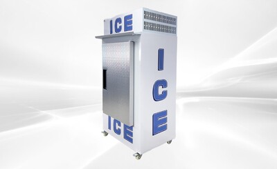NSF Ice Merchandiser One Door Ice Storage  100 bags HR-CB30F