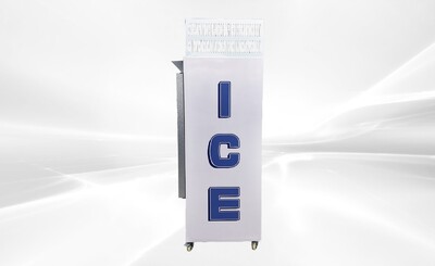 NSF Ice Merchandiser One Door Ice Storage  100 bags HR-CB30F