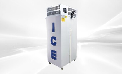 NSF Ice Merchandiser One Door Ice Storage  100 bags HR-CB30F