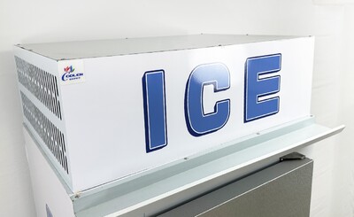 NSF Ice Merchandiser One Door Ice Storage  100 bags HR-CB30F