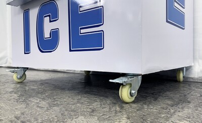 NSF Ice Merchandiser One Door Ice Storage  100 bags HR-CB30F