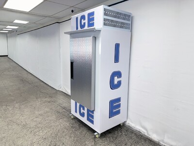 NSF Ice Merchandiser One Door Ice Storage  100 bags HR-CB30F