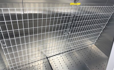 NSF Ice Merchandiser Two Door Ice Storage 200 bags  HR-CB600F