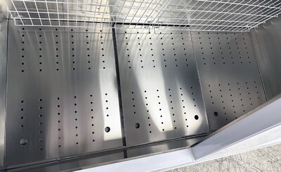NSF Ice Merchandiser Two Door Ice Storage 200 bags  HR-CB600F