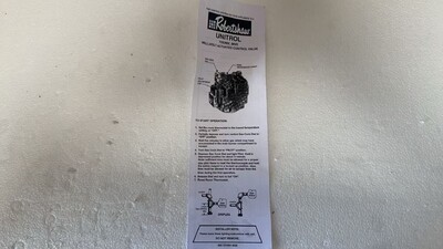 [Parts] DCF-NG Robert Shaw Unitrol Actuated Control Valve