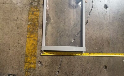 [Parts] HN25A-U Arc-shaped glass door with handle 752*254CM