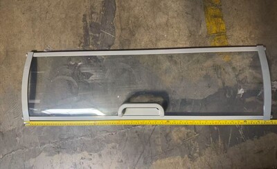 [Parts] HN21A-U Arc-shaped glass door with handle 969*254CM