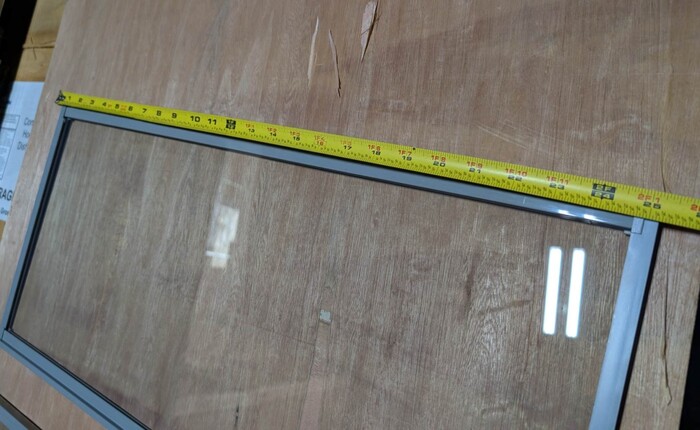 [Parts] HW18-U Substratum Flat Glass Door 626*264CM