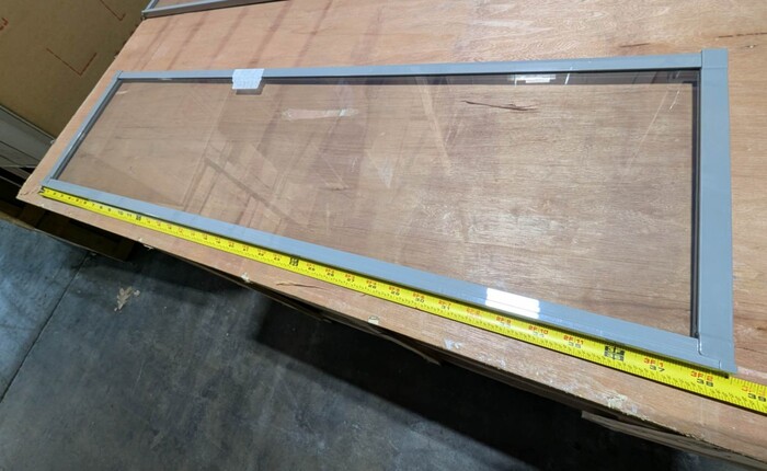 [Parts] HN21A-U Middle Flat Glass Door 953*244CM