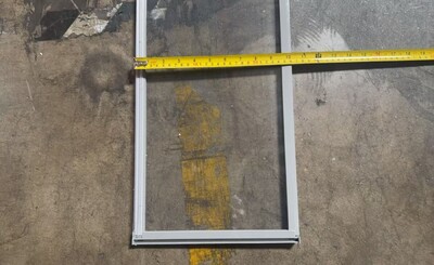 [Parts] HN21A-U Middle Flat Glass Door 953*244CM