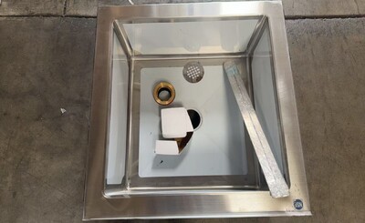 Clearance Stainless Steel Floor Mop 24 x 24 x 12 Sink102303L0902