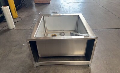 Clearance Stainless Steel Floor Mop 24 x 24 x 12 Sink102303L0902