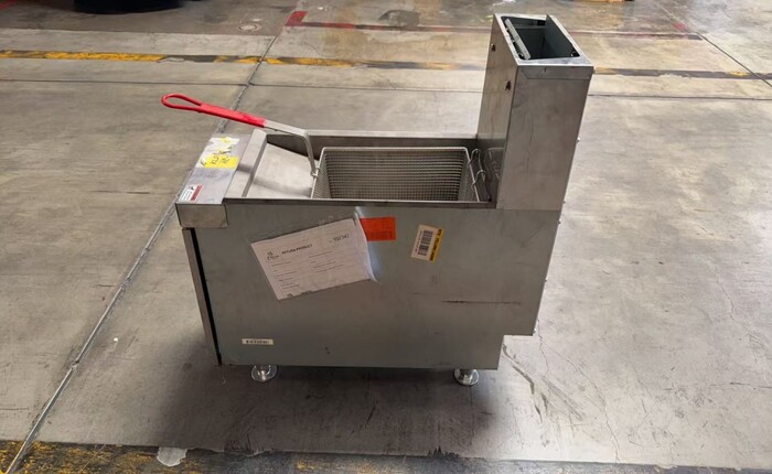 Clearance Food truck NG Gas Countertop Fryer  102347L0905