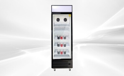 NSF One glass door freezer Display  Merchandiser SD-425