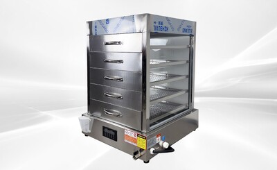 Electric 5-Layer Steam Buns Furnace Steamer  BW-401D-5
