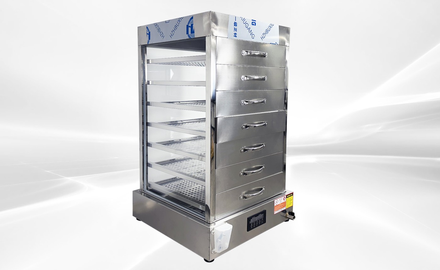 Electric 7-Layer Drawer  Steam Buns Furnace Steamer BW-401D-7