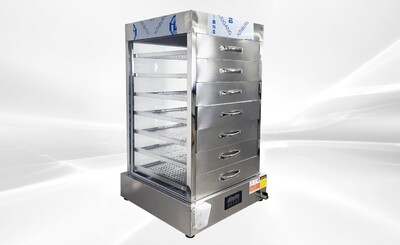 Electric 7-Layer Drawer  Steam Buns Furnace Steamer BW-401D-7
