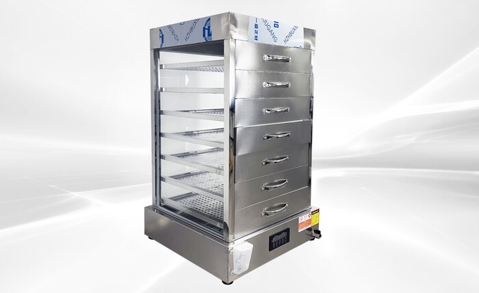 Electric 7-Layer Drawer  Steam Buns Furnace Steamer BW-401D-7