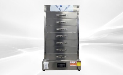 Electric 7-Layer Drawer  Steam Buns Furnace Steamer BW-401D-7