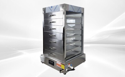 Electric 7-Layer Drawer  Steam Buns Furnace Steamer BW-401D-7