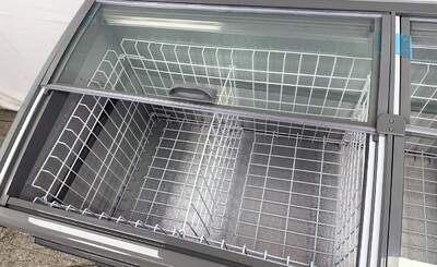 NSF 83 inches Frozen Meat Food Display Freezer HR-C2100
