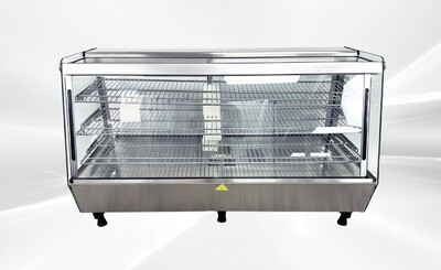 NSF chip Warmer Countertop Display Cabinet ShowCase RTR-205L