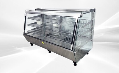NSF chip Warmer Countertop Display Cabinet ShowCase RTR-205L