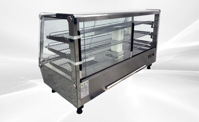 NSF chip Warmer Countertop Display Cabinet ShowCase RTR-205L