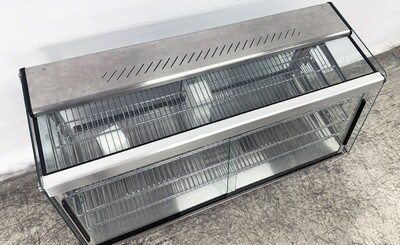 NSF chip Warmer Countertop Display Cabinet ShowCase RTR-205L
