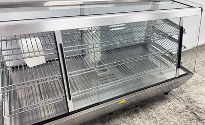 NSF chip Warmer Countertop Display Cabinet ShowCase RTR-205L