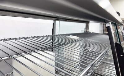 NSF chip Warmer Countertop Display Cabinet ShowCase RTR-205L