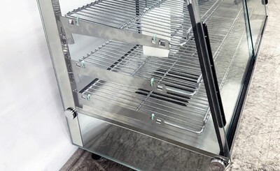 NSF chip Warmer Countertop Display Cabinet ShowCase RTR-205L