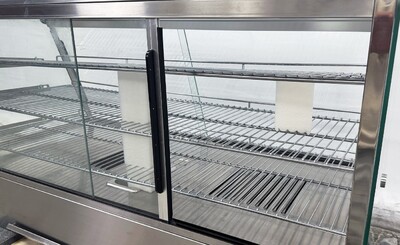 NSF chip Warmer Countertop Display Cabinet ShowCase RTR-205L