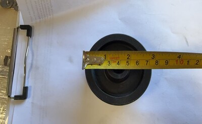 [Parts]AKR-13781/AKF-13781 3 ins Refrigerator Plastic Wheels