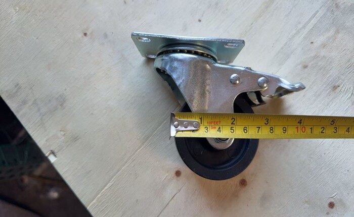 [Parts] 3 ins Swivel Wheel With Brake Set