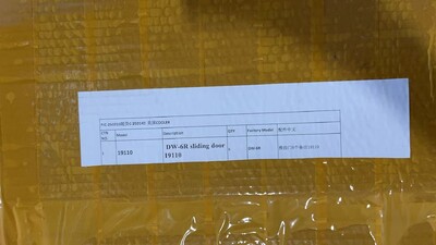 [Parts] DW-6R Ice Cream Cabinet Sliding Glass Door