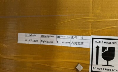 [Parts]CF-1800 Open Air Display Right Glass