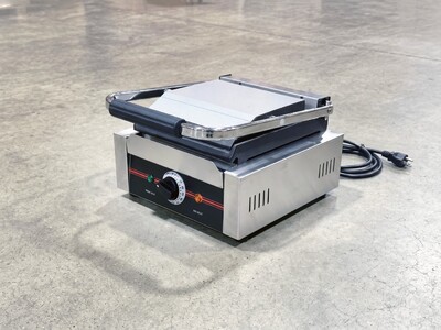 NSF Panini Sandwich Contact Grill Top And Lower Flat PG811B
