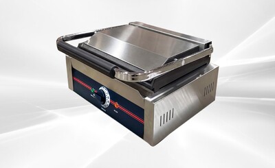 NSF Panini Sandwich Contact Grill Top And Lower Flat PG811EB