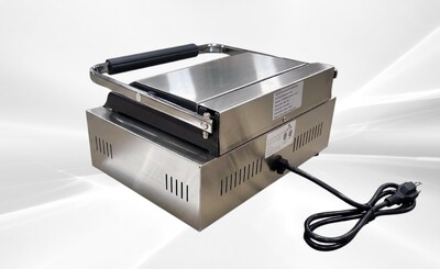 NSF Panini Sandwich Contact Grill Top And Lower Flat PG811EB