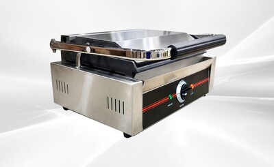 NSF Panini Sandwich Grill Top Ribbed And Lower Flat PG811EC