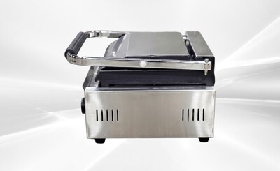 NSF Panini Sandwich Grill Top Ribbed And Lower Flat PG811EC