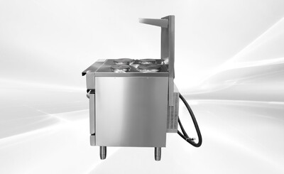 NSF 4 Burner Electric Range With Convection Oven ER24C